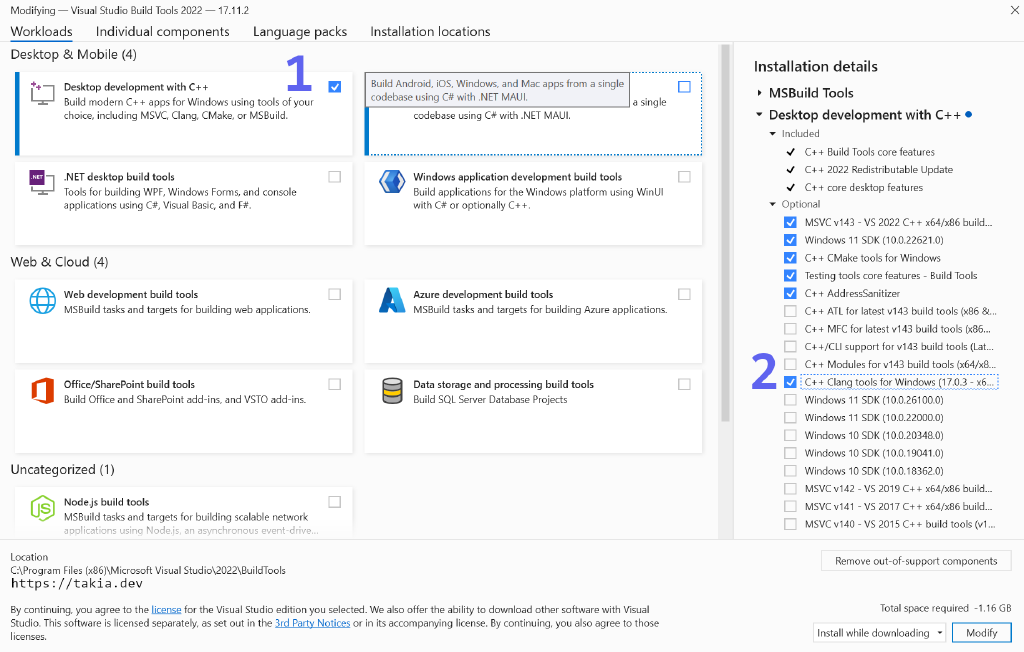 How to install neovim treesitter on windows 11